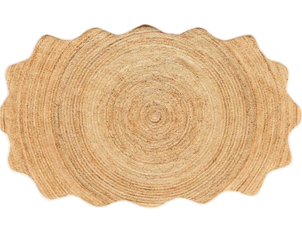 Nature Ripple Jute Rug