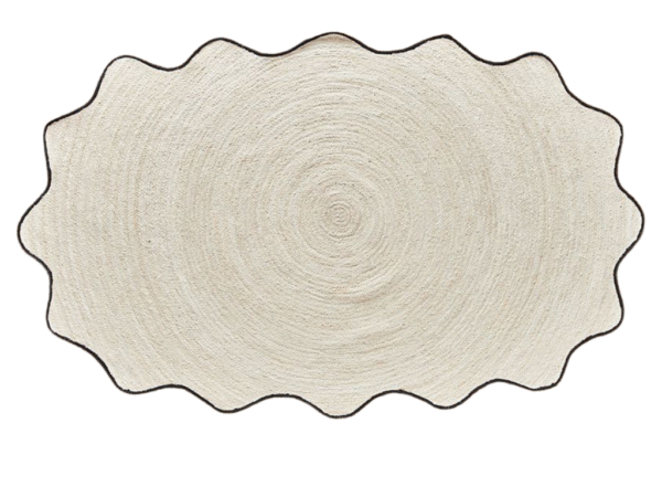 Nature Ripple Jute Rug - Image 2