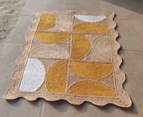 Lunar Halos Jute Rug - Image 3