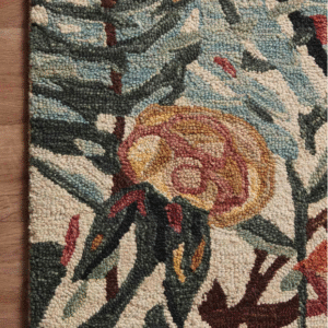 autumn bloomscape modern rug