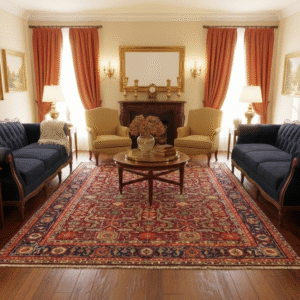 persian handknotted rug